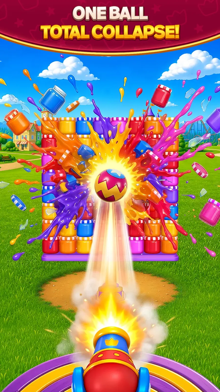 Στιγμιότυπο 1 από το παιχνίδι Royal Smash! - Physics Puzzle