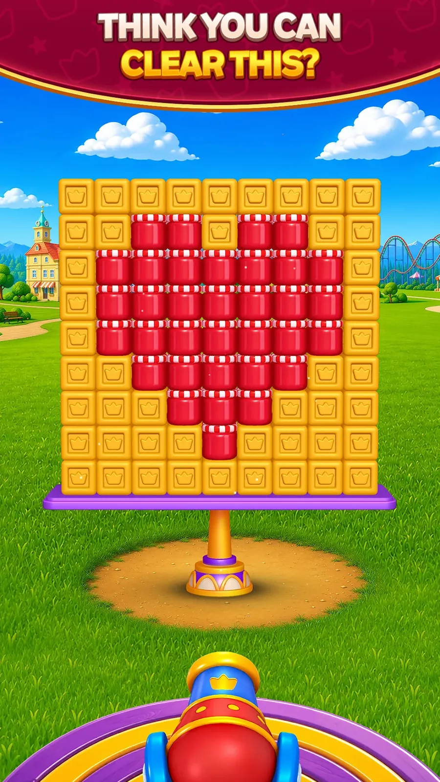 Στιγμιότυπο 2 από το παιχνίδι Royal Smash! - Physics Puzzle